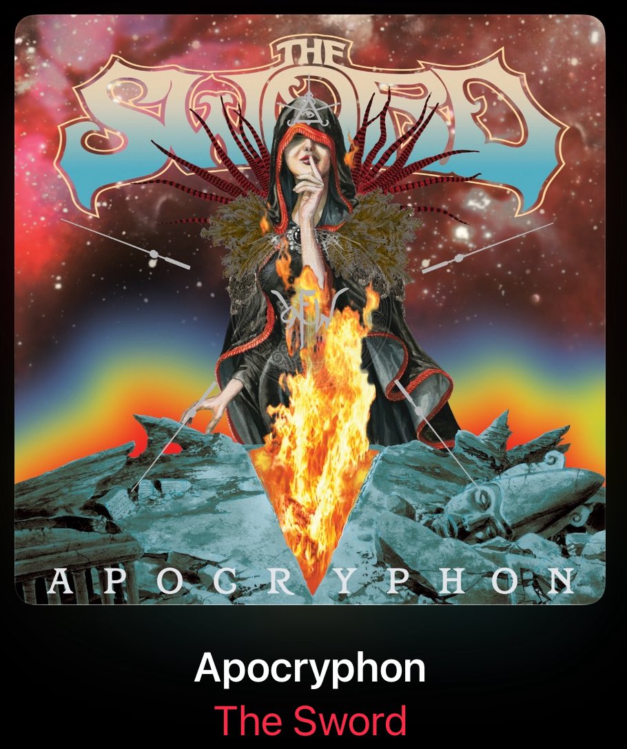 RazorsNFT's tweet image. RAZOR$BLADE ALBUM OF THE DAY 🔥

The Sword
Apocryphon 

Album Chosen by @paleozombie_ftm 

Join the Razors Club Community and 
post your album in the chat to be featured! 🎶

#RAZORS $S $BLADE