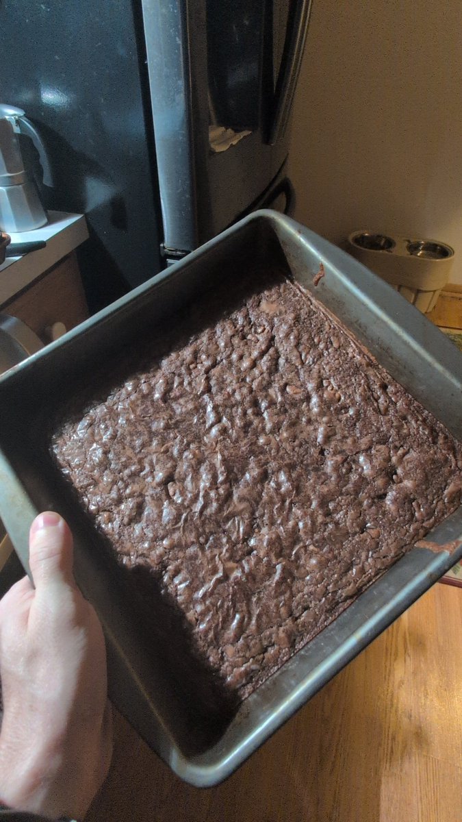 Dabkingg710Dab's tweet image. Brownies are all done ๐คค๐๐