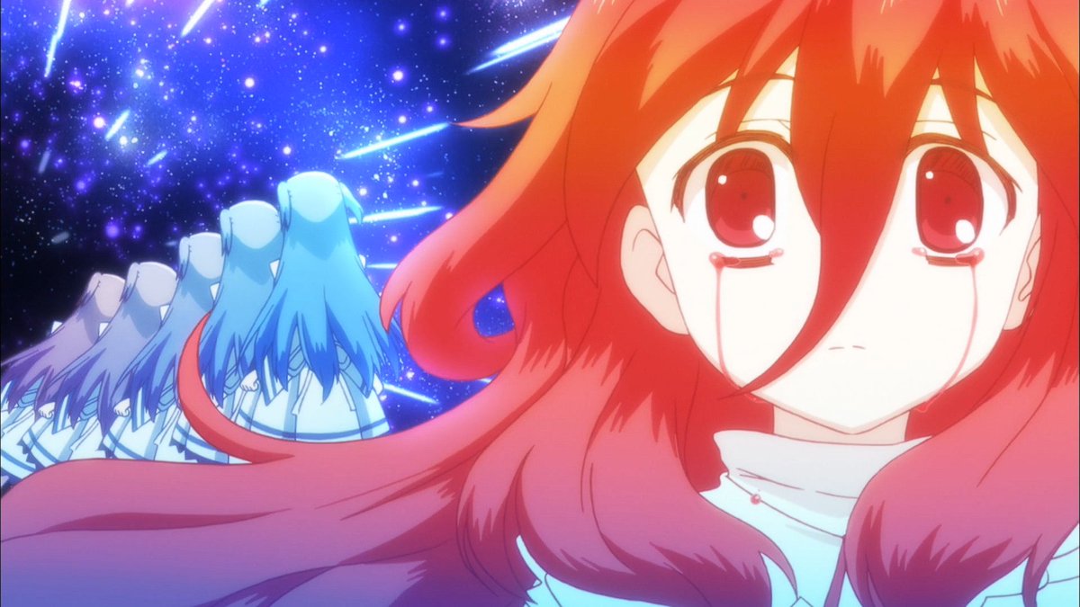 SengokuFurude's tweet image. Ya nos explicaron que las hadas son creadas por las almas que quedaron vagando, Chtholly se le empieza a volver el pelo rojo y a eso añádele su cercanía tan natural con willem y con la espada que está enlazada, esto se pone demasiado bueno.