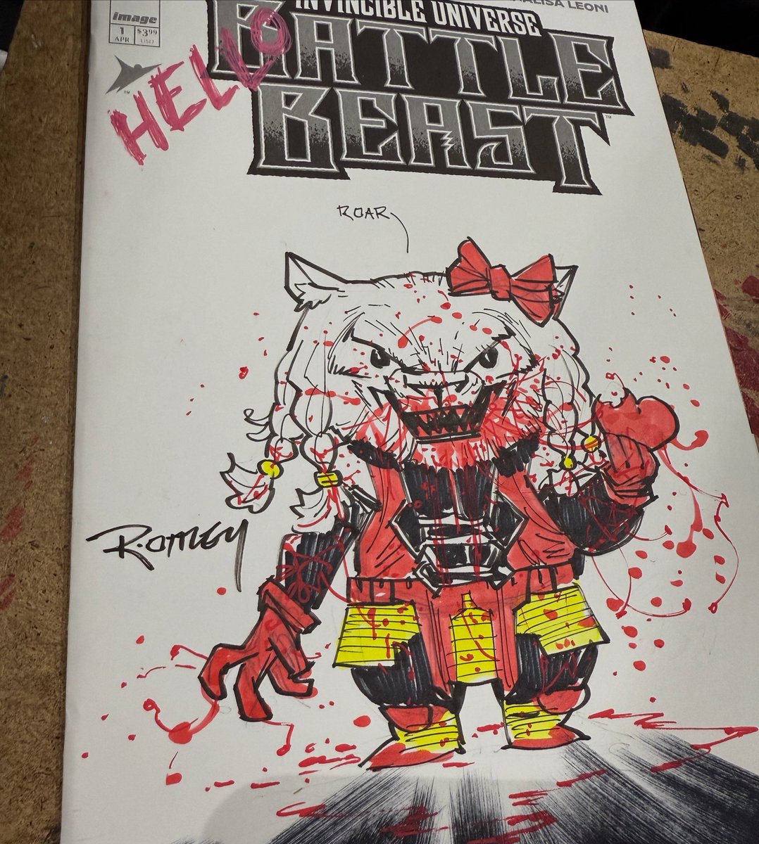 RyanOttley's tweet image. Hello Battle Beast. #HelloKitty