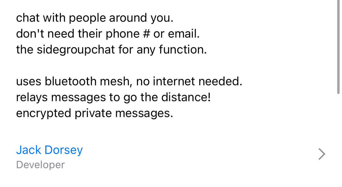 GreenTyler27's tweet image. Everyone’s got BITCHAT now yeah?

apps.apple.com/au/app/bitchat…