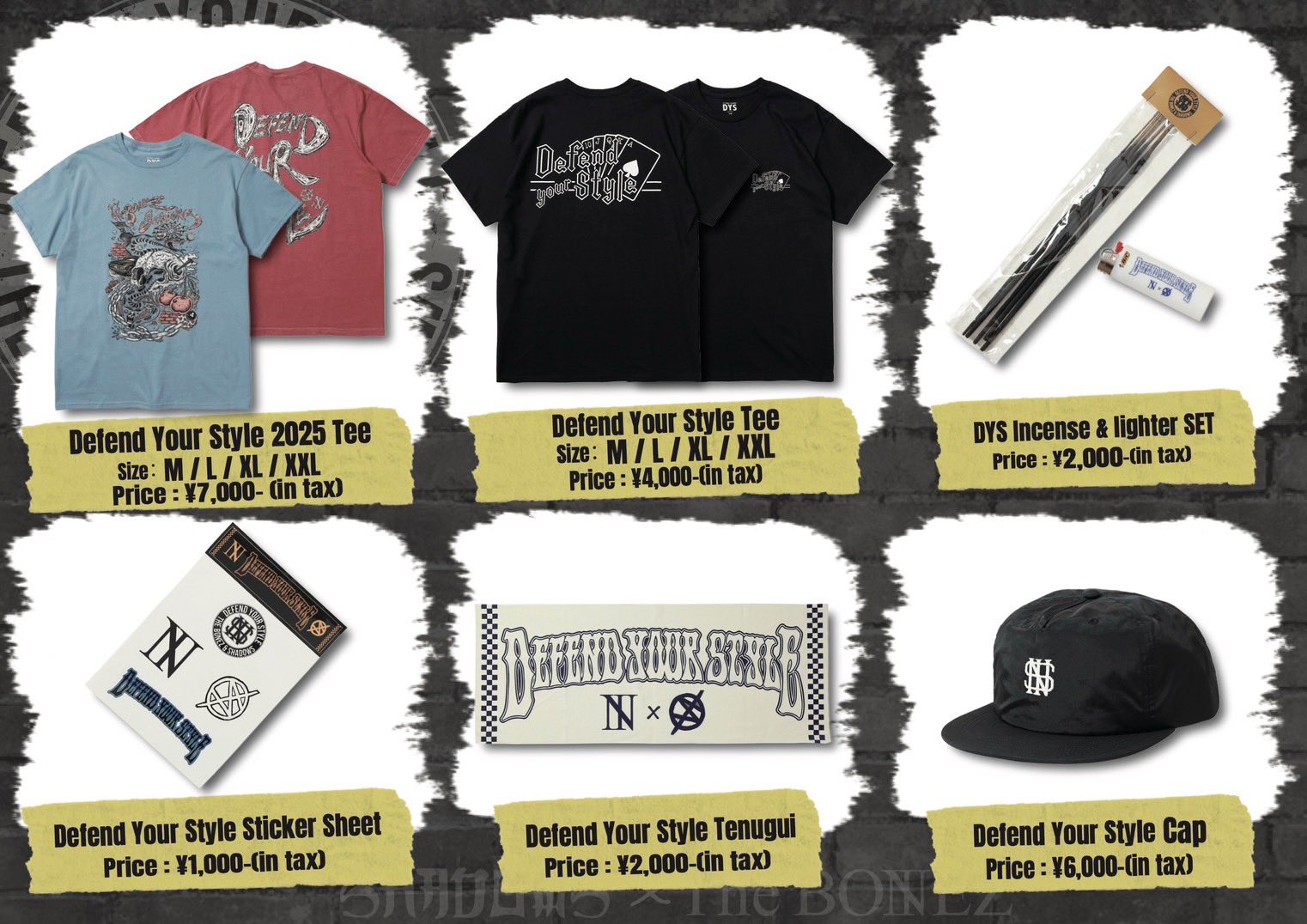 ミュージシャン DEFEND YOUR STYLE 2017 TheBONEZ SHADOWS The BONEZ × SHADOWS、12/6にツーマン・ライヴ