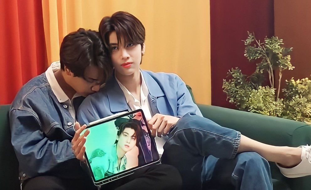 joongsol's tweet image. Dunk= joong&apos;s safe place🏠❤️

#จุงดัง #JoongDunk