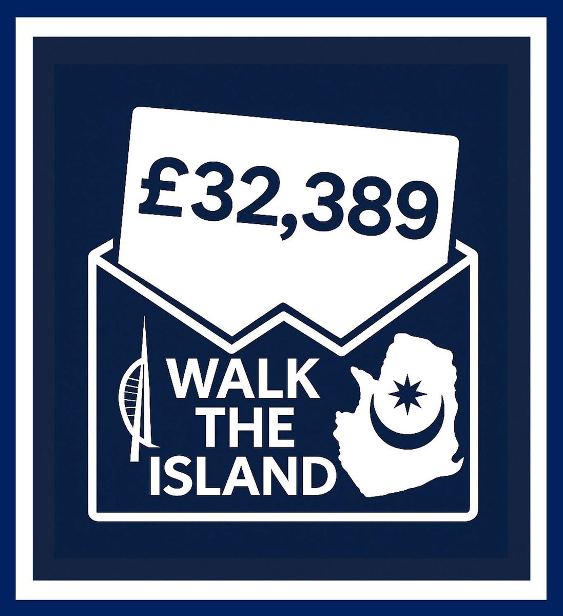 WalkIsland's tweet image. Thank you to all business sponsors, the 100 walkers,  friends, families and the public. We are are pleased to announce that this years winner of the ‘Pub of the Year’ is the #ShipAnson - 👏 👏 The Final Total raised for this years local charity The Robert’s Centre is £32,389.79p