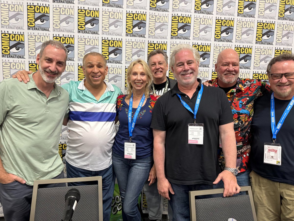 johnsemper's tweet image. How successful was my SPIDER-MAN TAS: 30th ANNIVERSARY CELEBRATION panel at SDCC? We were in the very huge Room 5AB (500 seats) and we had a sellout, with people who arrived too late being turned away at the door. We got many rousing rounds of applause. And I got to hang out with…