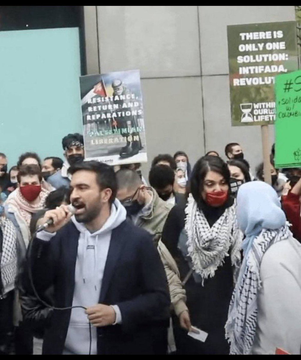 Nikki โ๏ธ๐ฎ๐ฑ๐บ๐ฒ (@nikki87679054) on Twitter photo The list was posted by WOL Palestine (Within Our Lifetime). The same pro-Hamas organization that โprotestsโ every single week in NYC. They were also heavily involved in the college encampments in April of 2024.
Here is a picture of <a href="/ZohranKMamdani/">Zohran Kwame Mamdani</a> ๐๐ฝ protesting with WOL leader The list was posted by WOL Palestine (Within Our Lifetime). The same pro-Hamas organization that โprotestsโ every single week in NYC. They were also heavily involved in the college encampments in April of 2024.
Here is a picture of <a href="/ZohranKMamdani/">Zohran Kwame Mamdani</a> ๐๐ฝ protesting with WOL leader