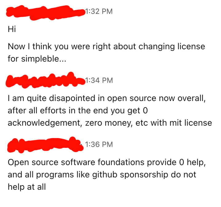 KevinDewald's tweet image. Another example of what I&apos;ve been preaching for a while now.

The current economic model for open-source is unsustainable. Creators must earn fairly, or we&apos;ll end up surrounded by abandonware and vibe-coded crap.

Want to learn more? Visit @caliopensource.