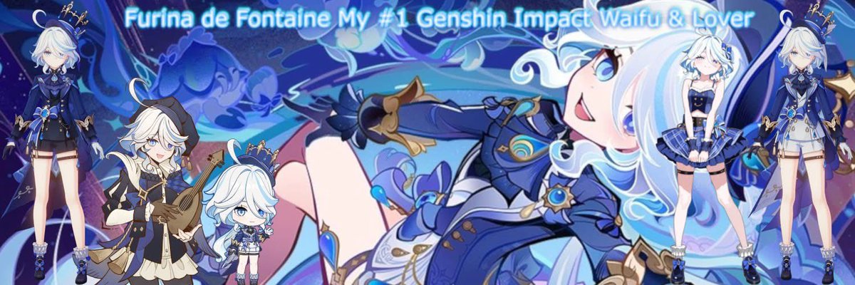 Editing this still on Furina De Fontaine stealing #1 spot from #Barbatos, she just perfect #waifu (wife) within #GenshinImpact.

If #Furina your waifu too, part of your harem hit that follow button &amp; comment!