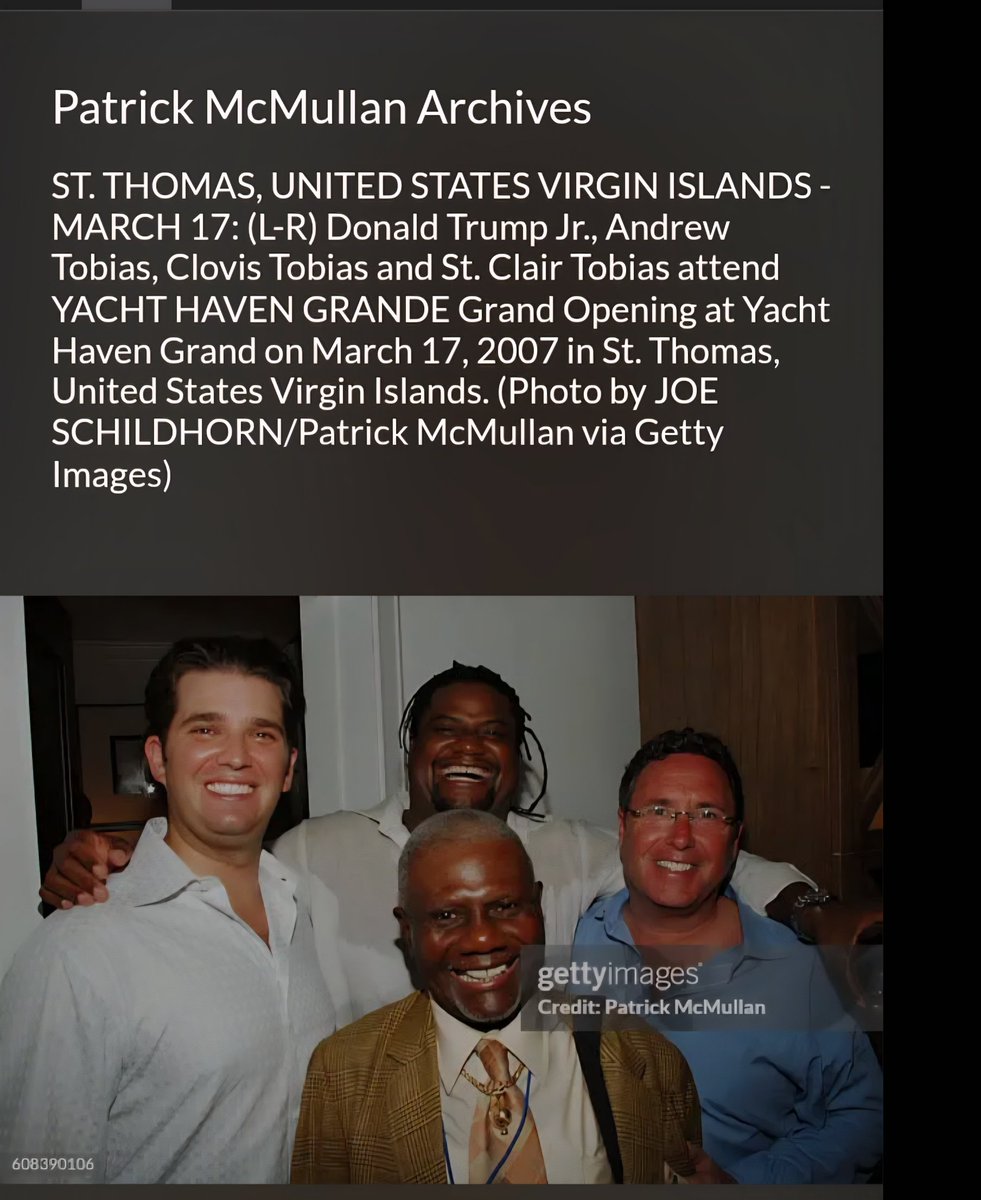 shay_sweatt's tweet photo. The #PedoPresident says he never had the "Privilege" of going to Epstein Island.
But here is a picture of Don Jr in St. Thomas in 2007. Epstein Island was just a private boat or helicopter ride away. Did Don Jr. have the "privilege" of going?
#TrumpIsAPedoRapist https://t.co/Tu9ViXRqsk