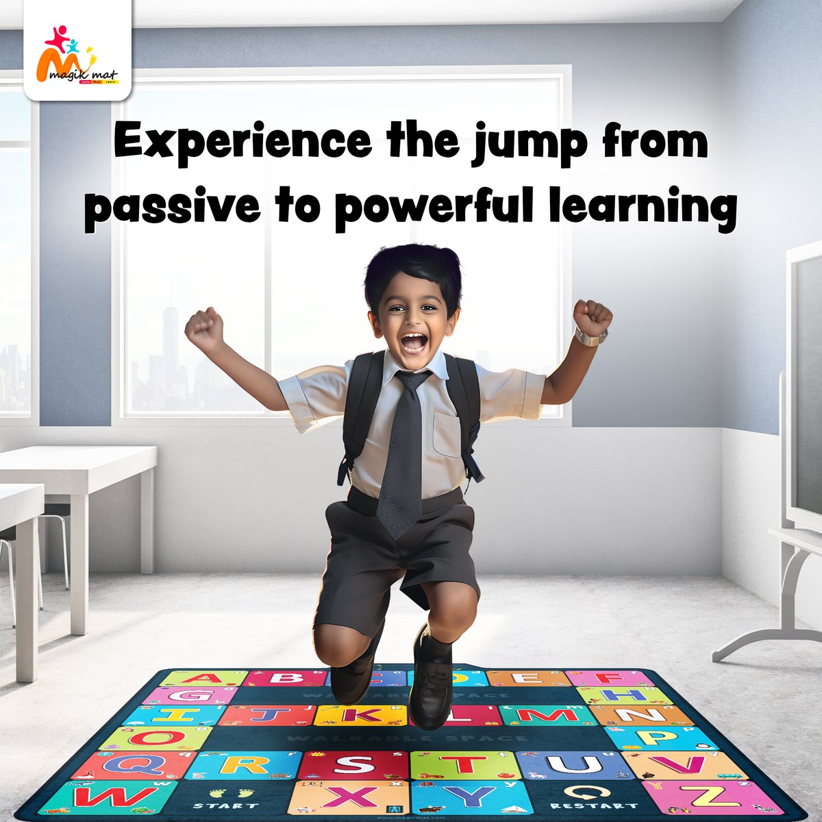 magik_mat1's tweet image. Jump, play, and learn—all at once! 🎉
With Magik Mat, kids groove to spellings, master math through movement, and turn screen-free play into smart learning.
Let the fun begin, one hop at a time! 🧠🦶

#MagikMat #InteractiveLearning #MovementBasedLearning #FunWithLearning