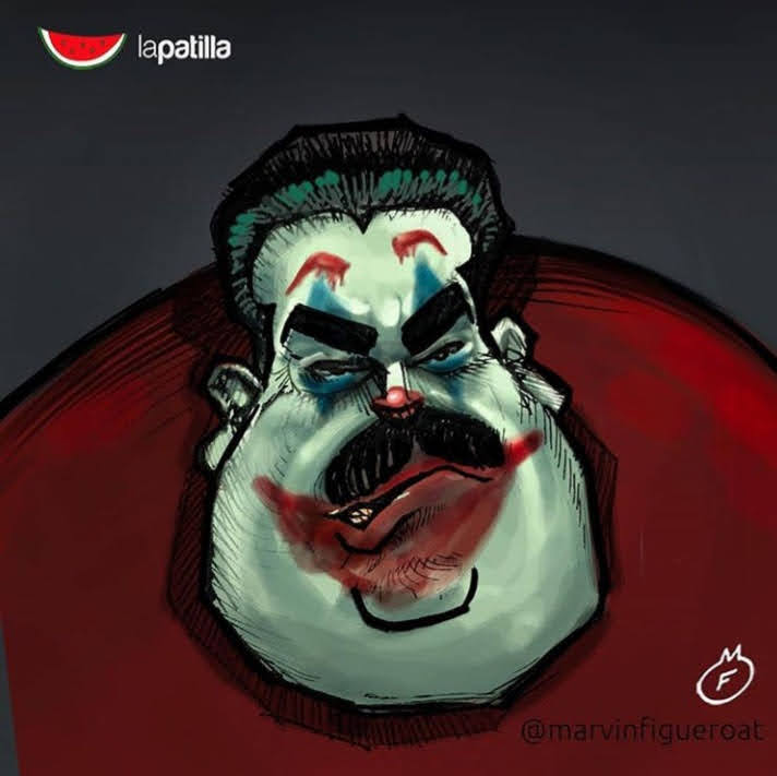 luisalfredopolo's tweet image. Asesino, ladrón, vende patria, terrorista, corrupto, torturador, mitómano.
Agregue Ud el adjetivo que me faltó.
