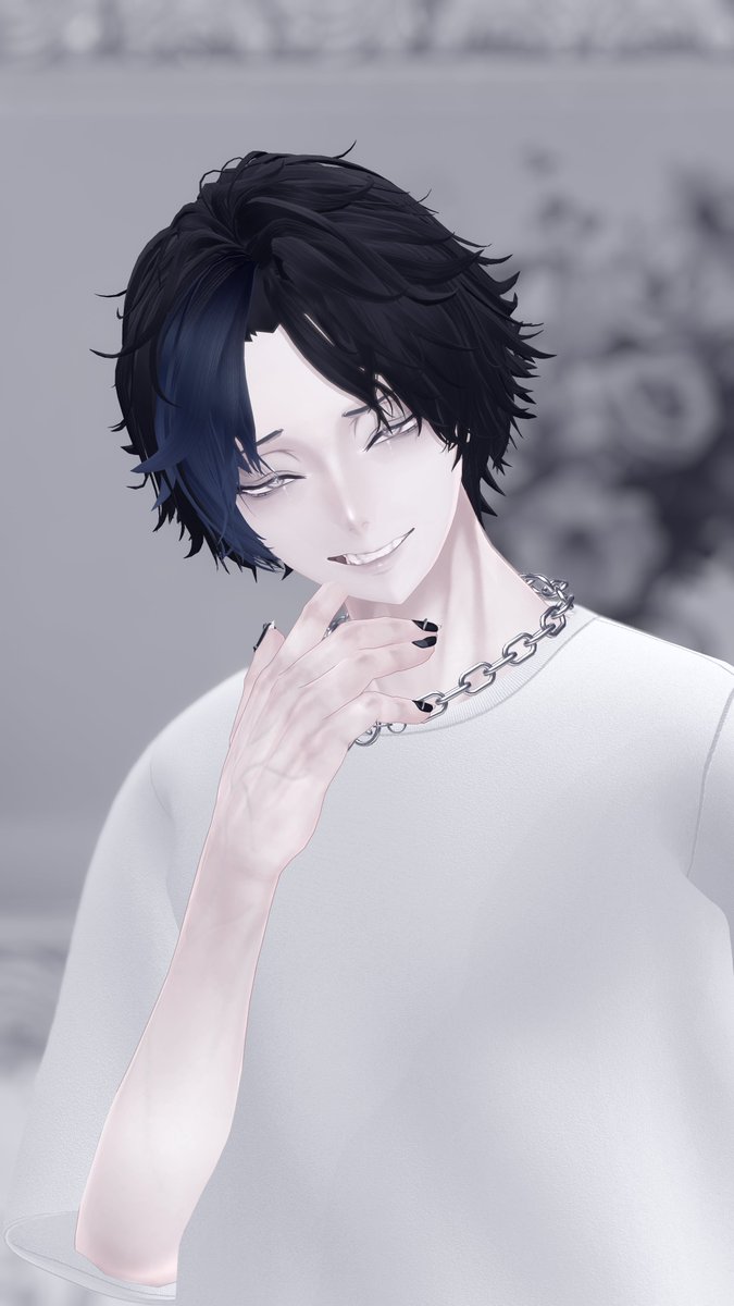 Tendouryo0521's tweet image. kopiちゃんからもらった服着てみた💙
#Hanka3D #StudioYONO 
#IO_3D #Rotus_RotaLa