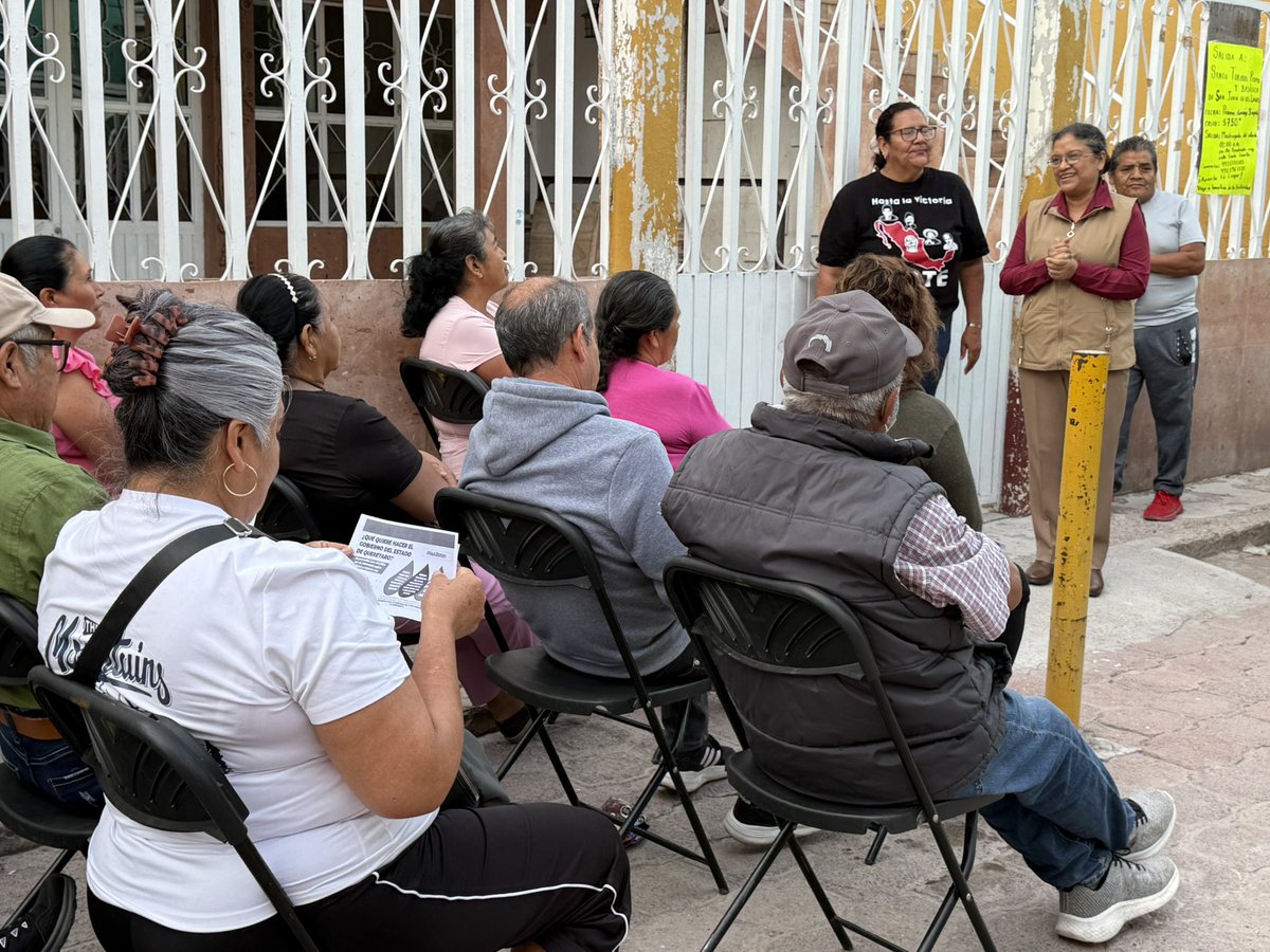 AvseFernando's tweet image. ยก๐๐๐๐๐๐๐๐ ๐๐ ๐๐!
ยกMuchas gracias a nuestros amigos y amigas del pueblo de Carrillo por la invitaciรณn que nos hicieron para escuchar y dialogar sobre distintos temas que actualmente estamos viviendo en #Querรฉtaro!
ยกGracias a nuestra consejera estatal Jovita Escobedoโฆ
