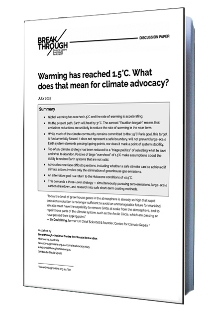 #Climate warming has reached 1.5°C. What does that mean for climate advocacy? a new discussion paper from Breakthrough asks the hard questions. climatecodered.org/2025/07/the-15…  Are we relying on flawed assumptions about system stability and recovery? And what would it really take to