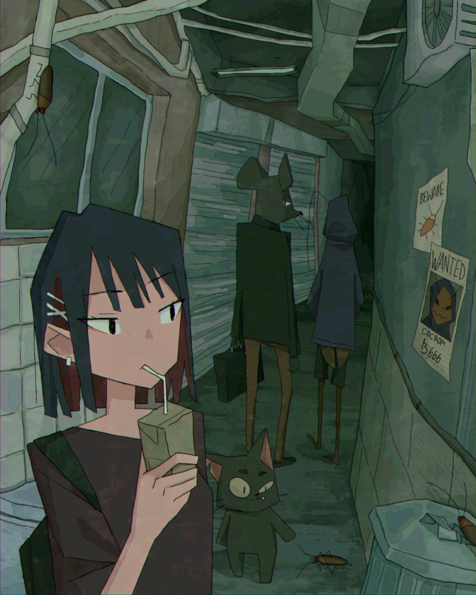 GM! happy #tezostuesday

Another scene from my disturbing world
"𝗗𝗶𝗿𝘁𝘆 𝗕𝘂𝘀𝗶𝗻𝗲𝘀𝘀" on <a href="/objktcom/">objkt</a>

10 edition
3.5 xtz
▼