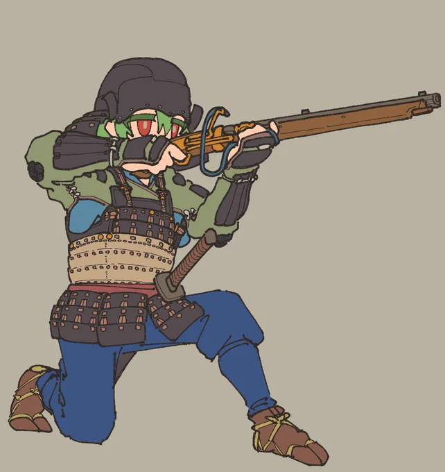 鉄砲雑兵ちゃん