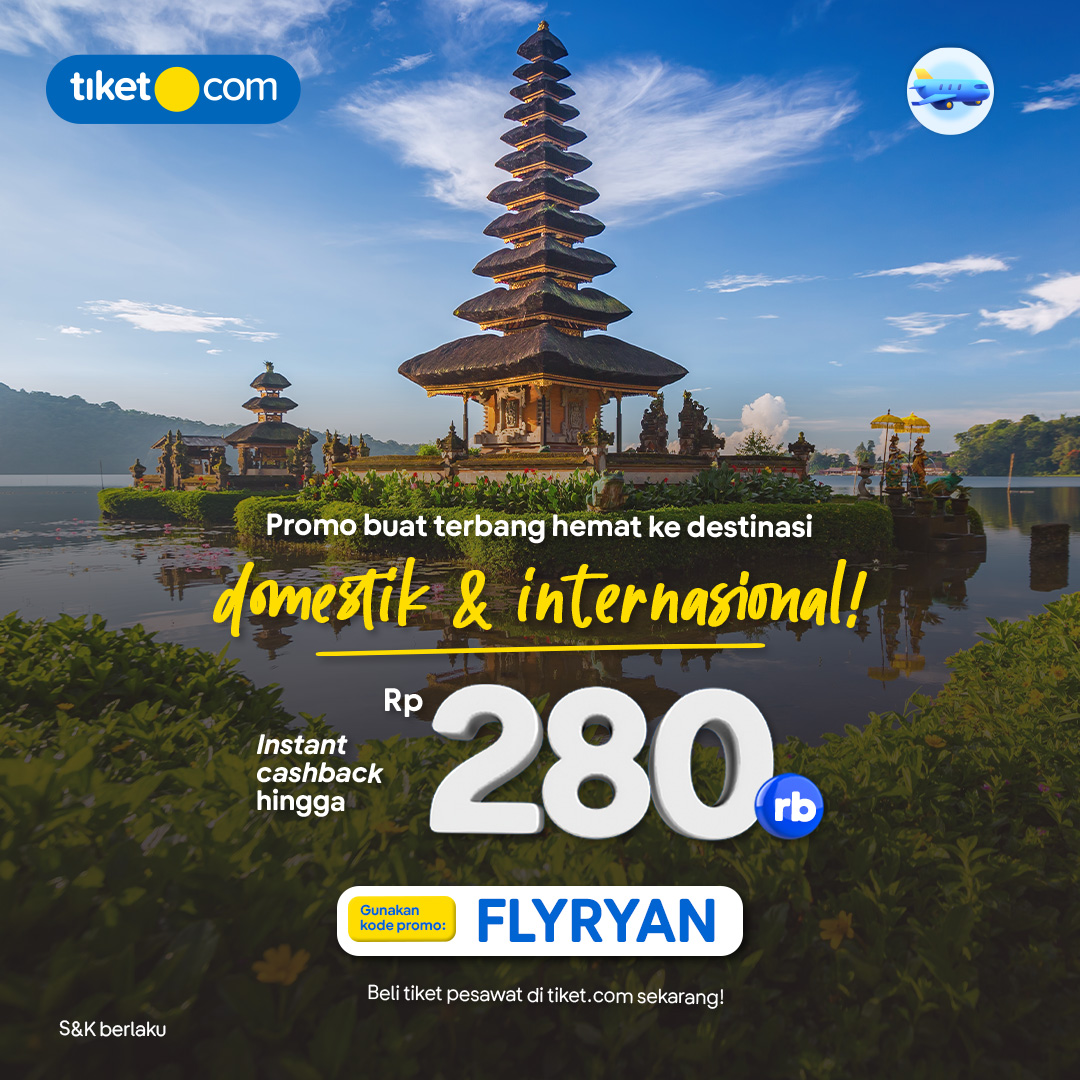 KODE PROMO HEMAT BUAT NEXT TRIP KAMU!🥰✈️

Udah siapin plan liburan kemana nih sobat tiket?😄🫵

Kode promo tiket pesawat ini udah nungguin kamu nihh! 👇
go.tiket.com/BeliTiketPesaw…