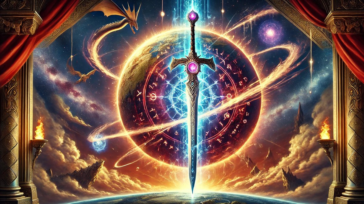 What’s chrome, sharp, immune to time, and forged on the back of a dragon the size of a planet?

No, not your cousin's crypto pitch.

It’s the Epochrome Sword, and it’s part of what’s coming Oct 1 from the latest @Enjin Multiverse Quest!

lostrelics.io/blog/Post-2025…