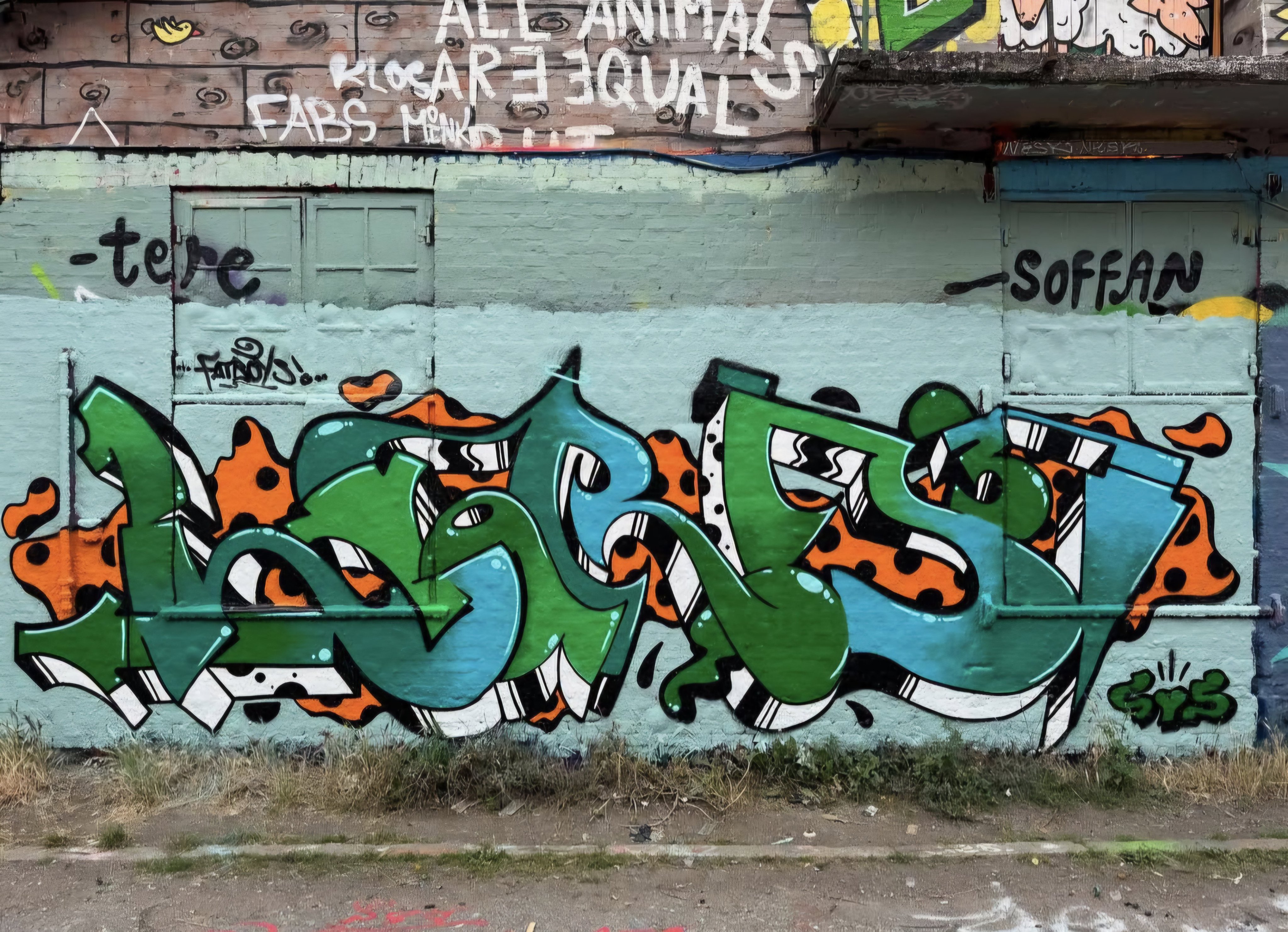祥*太様 ２山　AVR直筆作品　　graffiti Art Crimes: Sket185, p16