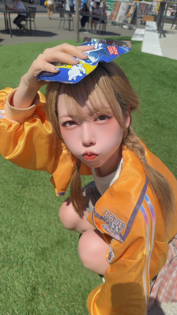 とけちゃうよ〜🍦