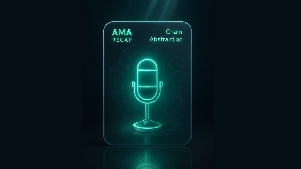 💚 Wow.. our AMA on Chain Abstraction yesterday brought a lot of attention! A huge thank you to our amazing guests from <a href="/4everland_org/">4EVERLAND | Web3 AI Cloud Platform</a>, <a href="/zkhelixlabs/">Helix Labs</a> and <a href="/KaJLabs/">KaJ Labs Foundation</a> for dropping so much knowledge.

The energy was electric and you all flooded us with incredible questions. It’s clear