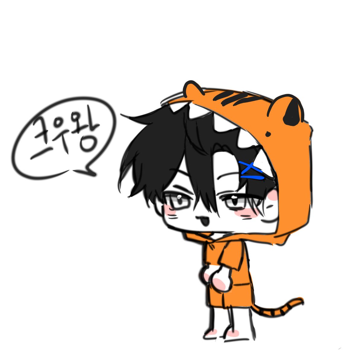 Jain_722a's tweet image. #jack_art 
뭐야 오늘 호랑이의 날이래