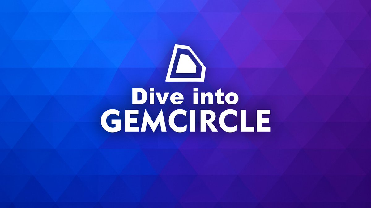 GemCircleApp's tweet image. Gem Circle is a next-generation crypto platform designed for everyone. Whether you&apos;re new to decentralize world or a daily user, enjoy a fun and interactive way to unlock token rewards, level up your skills, and engage with exciting decentralized experiences.