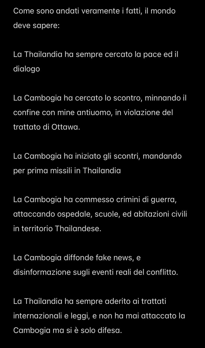 ภาษาอิตาลี่ค่ะ🙏🏻

#TruthFromThailand