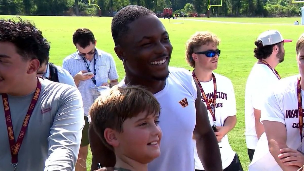 13BrianSmith's tweet image. .#ICYMI: McLaurin draws cheers, brushes away talk of contract as Commanders hit first day in pads. @13NewsNow @Commanders 🏈🏈🏈
13newsnow.com/article/sports…