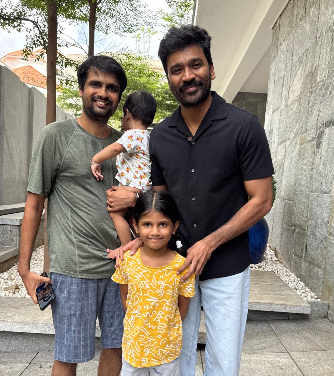Chingakutty's tweet photo. I was extremely lucky to wish Actor Dhanush on his birthday yesterday at his residence. https://t.co/BALmAIqRrS