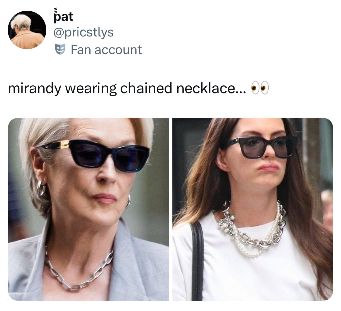 #TheDevilWearsPrada2 lesbian fanfics are out of control 😭