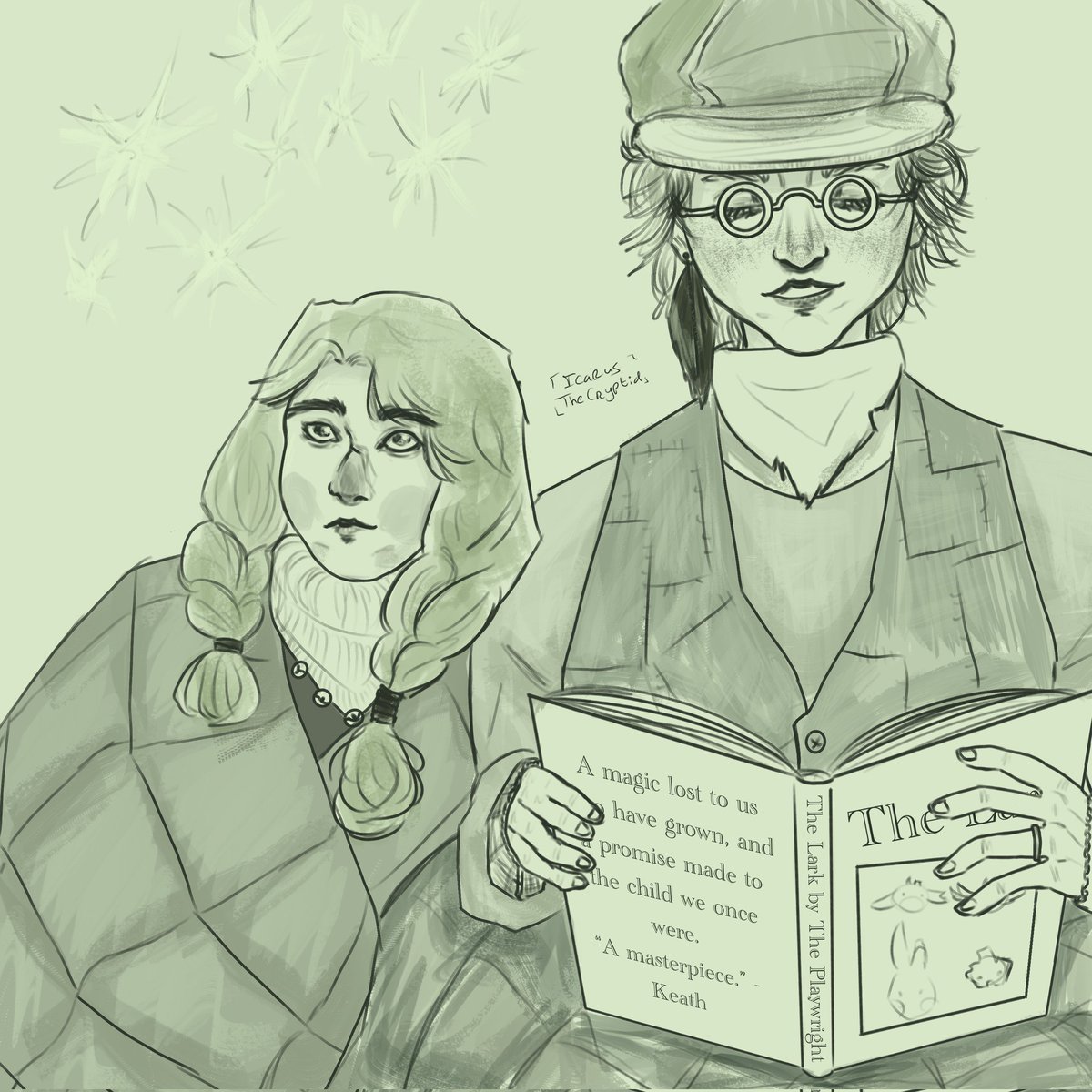 Icarus_Cryptid's tweet image. Moose and Wright sobbing my eyes out 

#yaelokre #meadowlark #playwright #PeregrineAugust