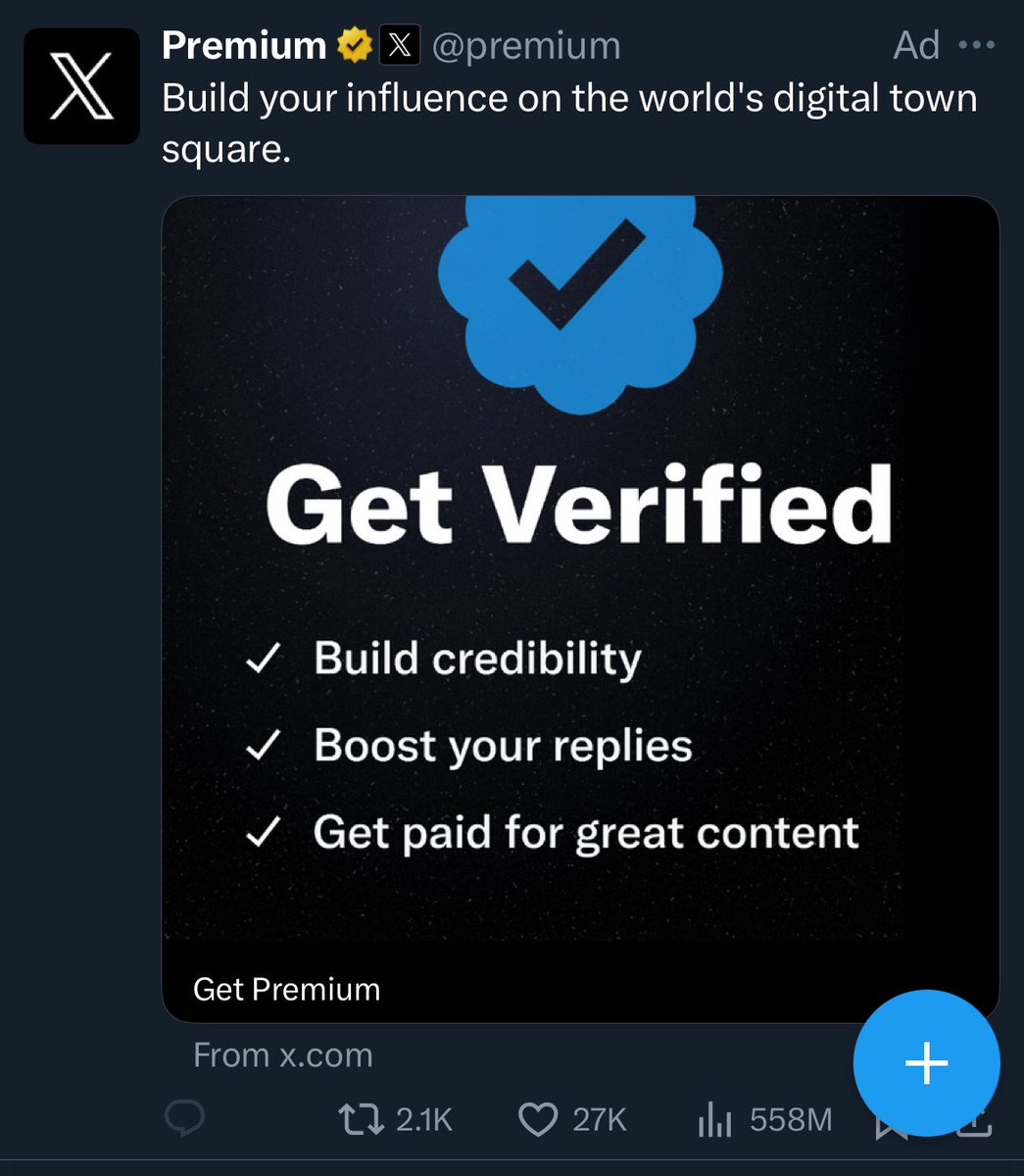 shanermurph's tweet image. “Build credibility”
AHAHAHAHAHAHAHAHAHAHAHAHAHAHAHAHAHAHAHAHAHAHAHAHA
“Boost your replies” -> translation: mild reduced throttling, maybe…
“Great content”
OH LAWDY is that ever debatable.