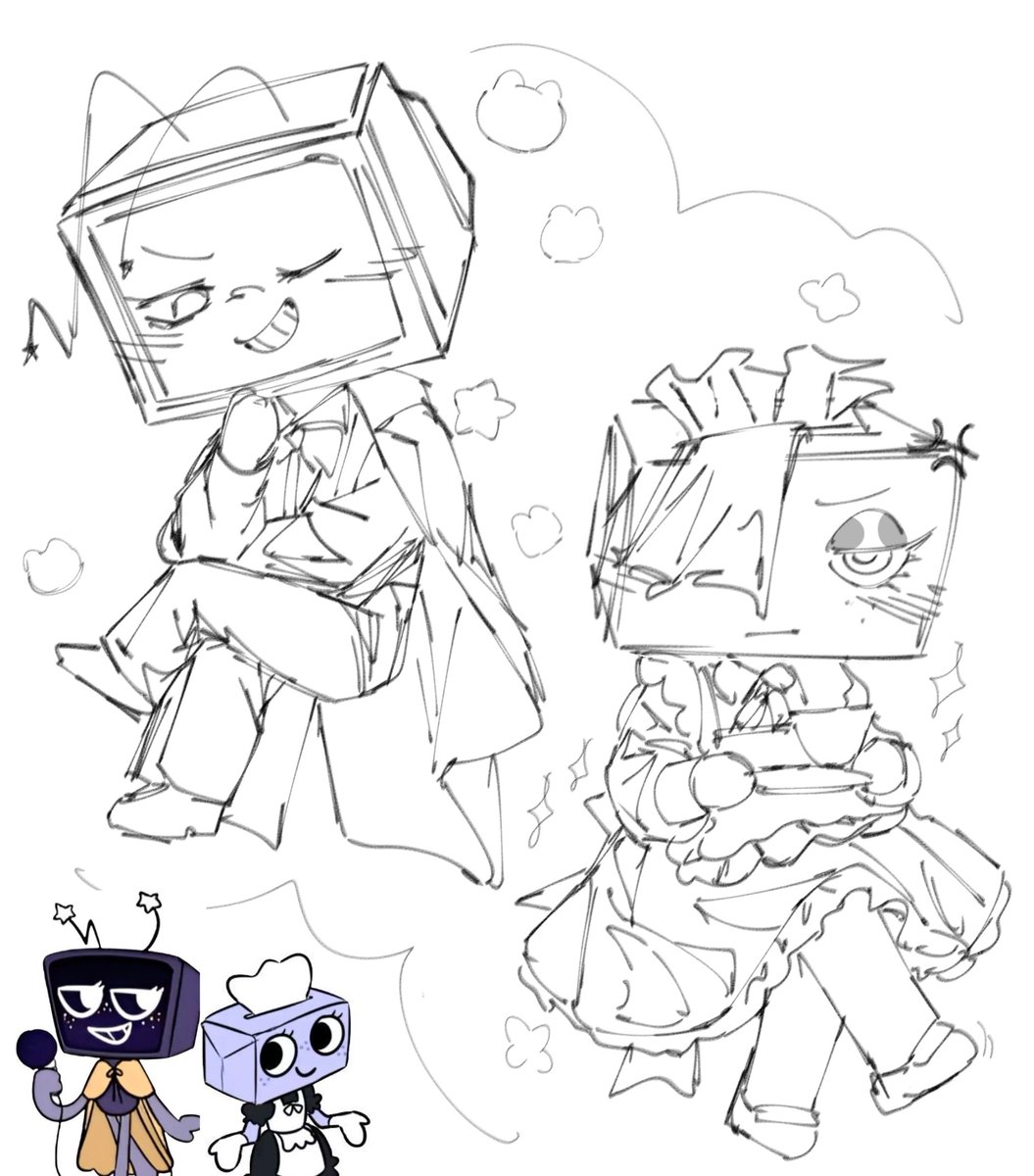 r_romeoz's tweet image. wip.. this is my new plan.. even though am not very good at drawing chibi... but hope you like it !!
btw I have to sleep now @ w @