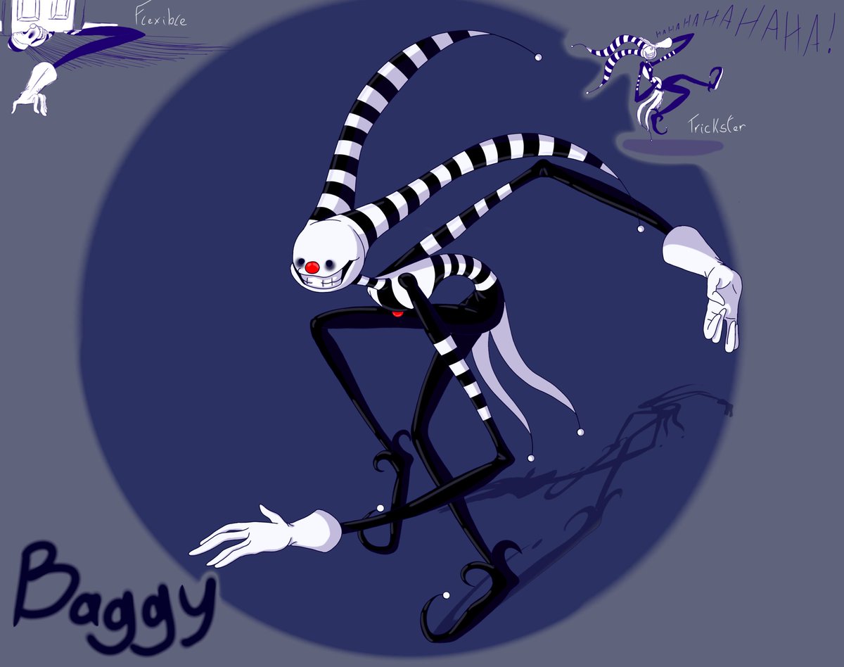 The trickster god "Baggy"
I don’t post enough dawg
#clowns #jesters #ibispaintx