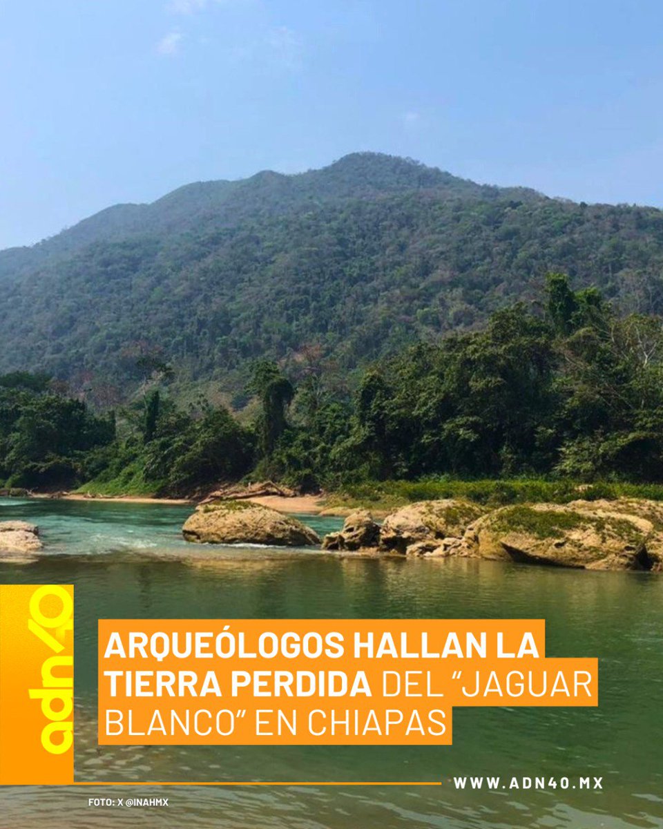 Encuentran última ciudad maya en Chiapas😲
Investigadores del INAH hallaron la ciudad maya llamada  Sak-Bahlán, una de las últimas en caer en la época de la conquista y de la que no se tenían registros desde 1769🔎

🔗Más info a continuación: tinyurl.com/2a8w7r8d