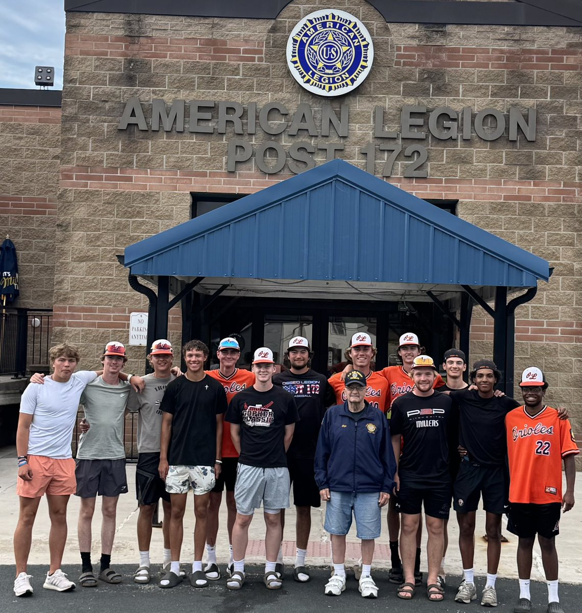 Huge thank you for all the support from Osseo Legion Post 172 and especially Hop for the continued support of Osseo Legion Baseball! OL wouldn’t have the success without your support! #POST172
