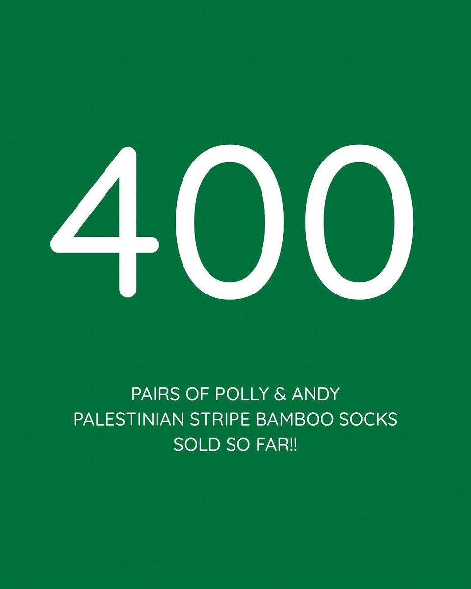 McNiffecent's tweet image. pollyandandy.com/products/palesβ¦
#FreePalestine #Socks π΅πΈβ€οΈπ€π€π