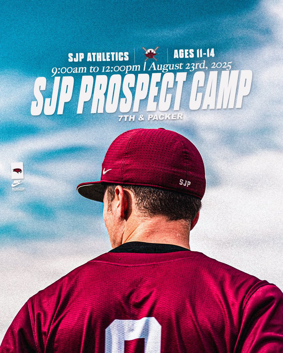 Jim Stinsman (@j_stinsman) on Twitter photo <a href="/SJPrepBaseball/">Prep Baseball</a> is hosting a series of FREE summer showcase camps for rising 6th, 7th, 8th and 9th graders.
Sign Up Below:
Gable Park (Delco) - stjosephsprep.myschoolapp.com/podium/default…
Miles Park (Montco) - stjosephsprep.myschoolapp.com/podium/default…
7th & Packer (Philly/NJ) - stjosephsprep.myschoolapp.com/podium/default…
#GoPrep <a href="/SJPrepBaseball/">Prep Baseball</a> is hosting a series of FREE summer showcase camps for rising 6th, 7th, 8th and 9th graders.
Sign Up Below:
Gable Park (Delco) - stjosephsprep.myschoolapp.com/podium/default…
Miles Park (Montco) - stjosephsprep.myschoolapp.com/podium/default…
7th & Packer (Philly/NJ) - stjosephsprep.myschoolapp.com/podium/default…
#GoPrep