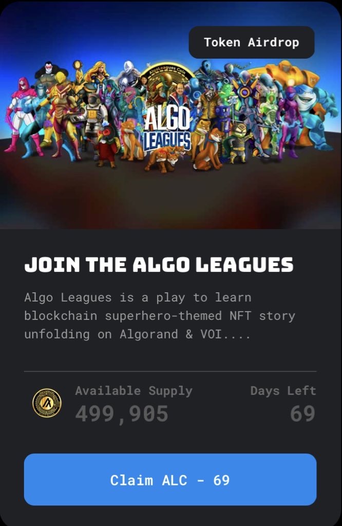 ViewReward (@viewrewardapp) on Twitter photo AlgoFam Have you Collected Your $ALC Today?
Learn about <a href="/AlgoLeagues/">AlgoLeagues.Algo</a> and EARN Some Free Tokens
Visit ViewReward and get your $ALC Now!
Help us spread the word with a ❤️ and a ♻️! AlgoFam Have you Collected Your $ALC Today?
Learn about <a href="/AlgoLeagues/">AlgoLeagues.Algo</a> and EARN Some Free Tokens
Visit ViewReward and get your $ALC Now!
Help us spread the word with a ❤️ and a ♻️!