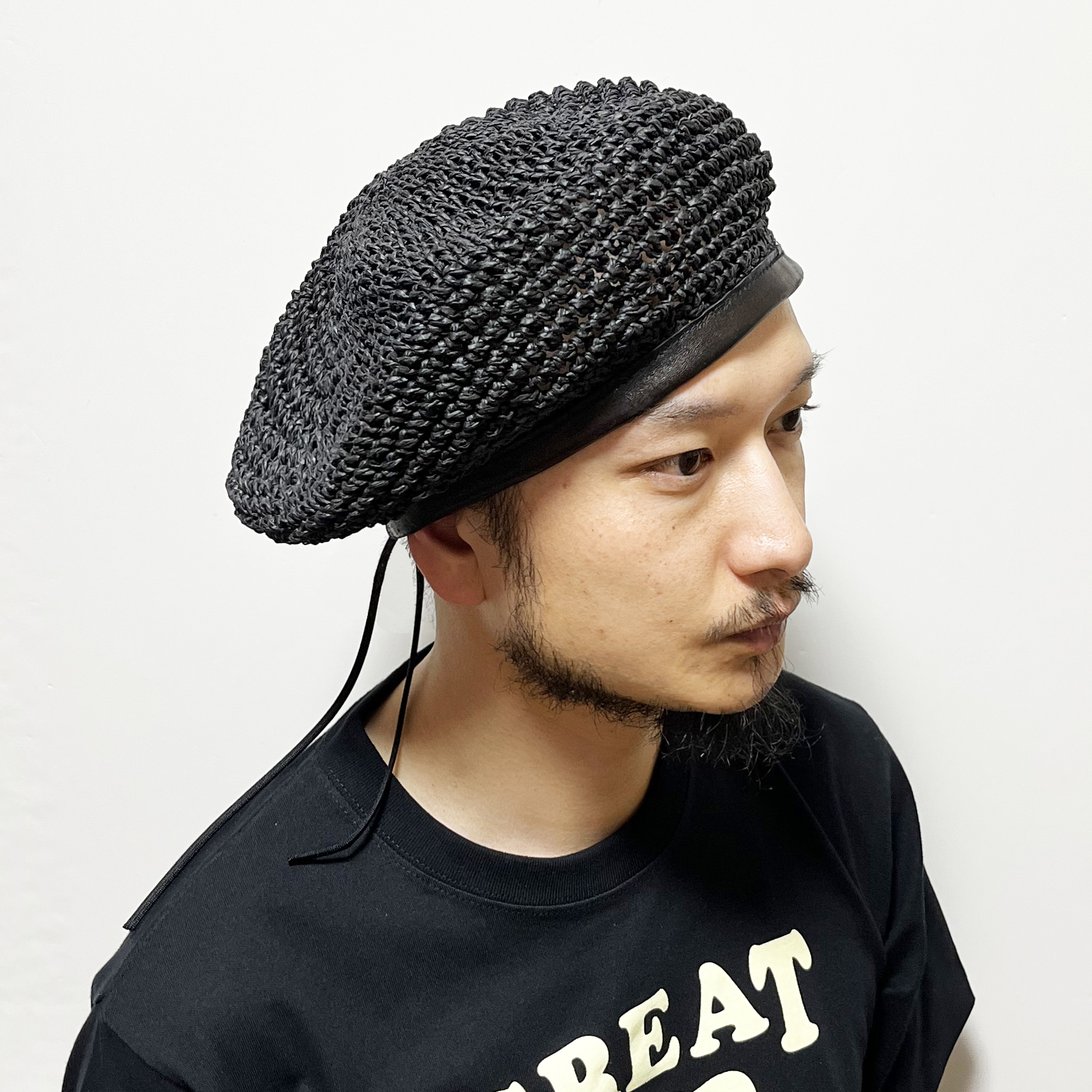 Original John STRAW BERET オリジナルジョン
BLACK Original John(オリジナル ジョン) | Straw Army Beret [25-2