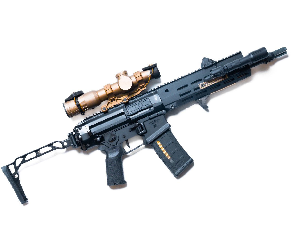 In the past, if you wanted to lock the bolt to the rear or drop it with your firing hand, you had to rely on bolt-on accessories like the Magpul BAD lever or another aftermarket solution that introduced safety concerns and failure points.
.
We built a better answer. The ZF-56,