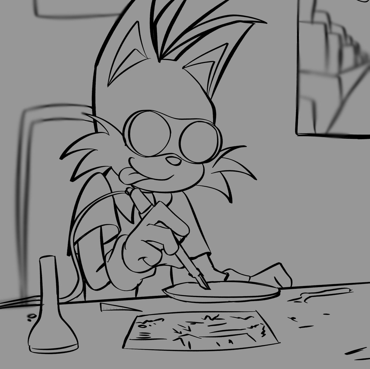 I would finish this before posting but since I haven't been posting anything ,here it is.

#tailsnine 
#sonicprime