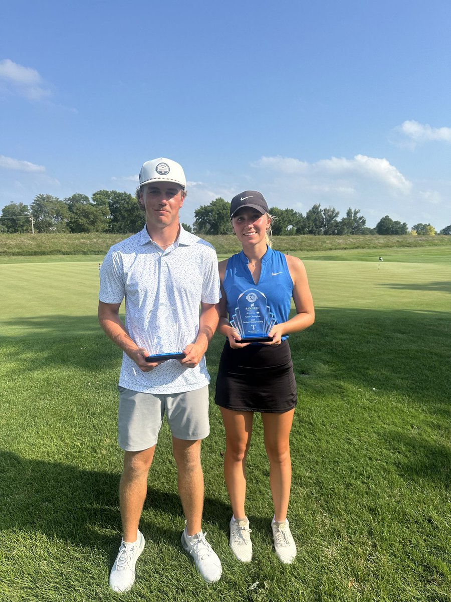 SDGAjunior's tweet image. Congrats to the 45 players who qualified for the @SDGAjunior @SanfordIntl Series Championship today at @CCsiouxfalls. Your 2025 Series Champions are Ty Lenards &amp;amp; Gabi Olson, both from Watertown. Ty won by 1 shot and Gabi won in a 4 hole playoff. Results on Golf Genius: SIS25CHAMP