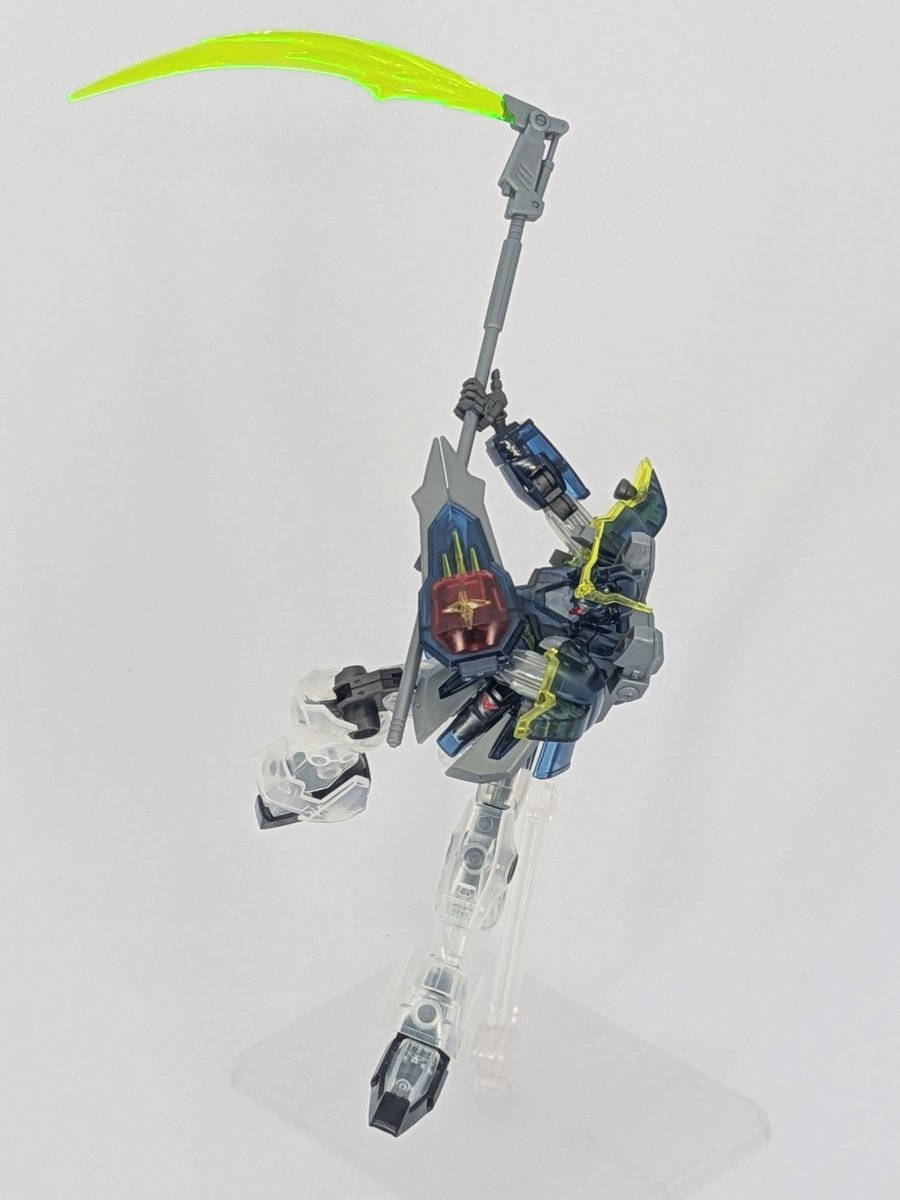 tomopo04's tweet image. HGデスサイズ クリアカラー
完成してました!
クリアカラーも気軽に組めて良いですね〜🥳
水の中で熱エネルギーの武器が使えるだとっ!😆
#ガンプラ好きと繋がりたい