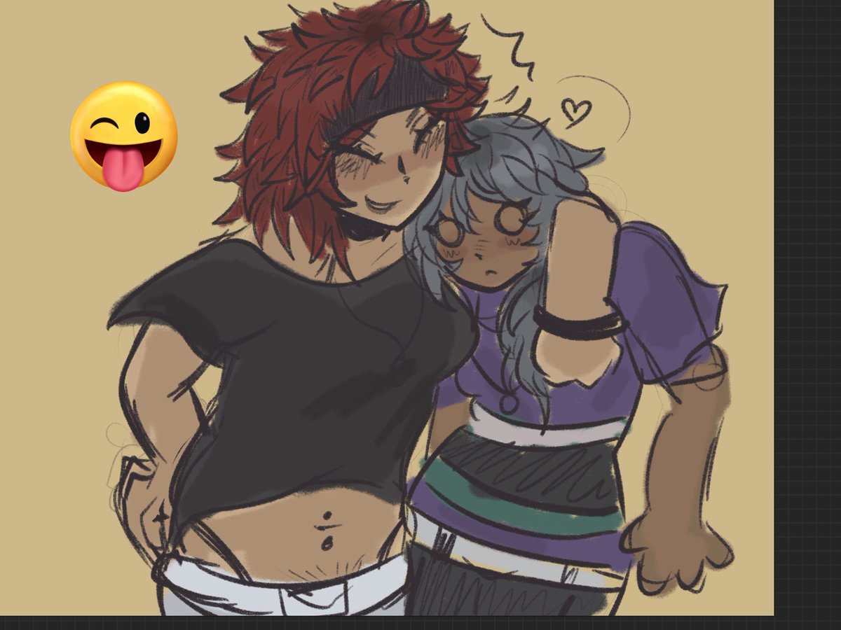 yurinuzzles's tweet image. i drew this when i was in la and never posted it so