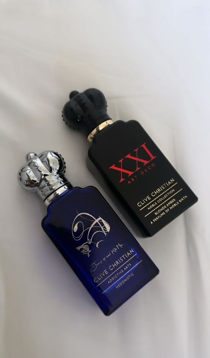 perfumemonk's tweet image. Perfect Royal Duo 👑 – Morning to Afternoon Elegance
☀️ Morning:
Clive Christian – Hedonistic (Addictive Arts)
A sensual burst of spiced rum, tobacco leaf, and saffron wrapped in velvety woods and sweet resins.
It energizes without overwhelming — bold, artistic, and magnetic.…