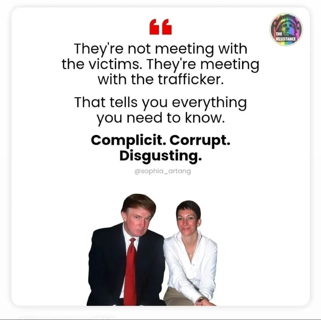 Hilltop__Leader's tweet photo. @Roseymelhill @AMHotFlash @Wipapa5 @jbminatra @DSKnyc1 @ivyjofreeman @lmakowski3 @chefjoelb @jensdad4biden @IfkaTatar @Cook16228Cookie @pcody54 @kgusler @Msmariablack Great meme. Hi everyone 🥰
#MaxwellIsAPerpetrator
#TrumpRapedChildren
#DeepStateDonald 
#ComplicitAndCorrupt https://t.co/ySz0hcdp6e