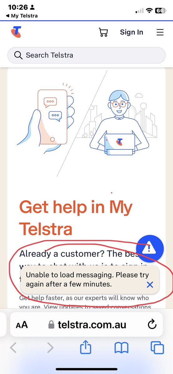 WB_PersonalAcct's tweet image. Hey @Telstra @Telstra_news Aren't you supposed to a COMMUNICATIONS SPECIALIST??
Your app never works first time and consistently requires enormous amounts of time by your customers for what is usually a 15-20 second query or problem and today, I get this in all 3 attempts...🤬