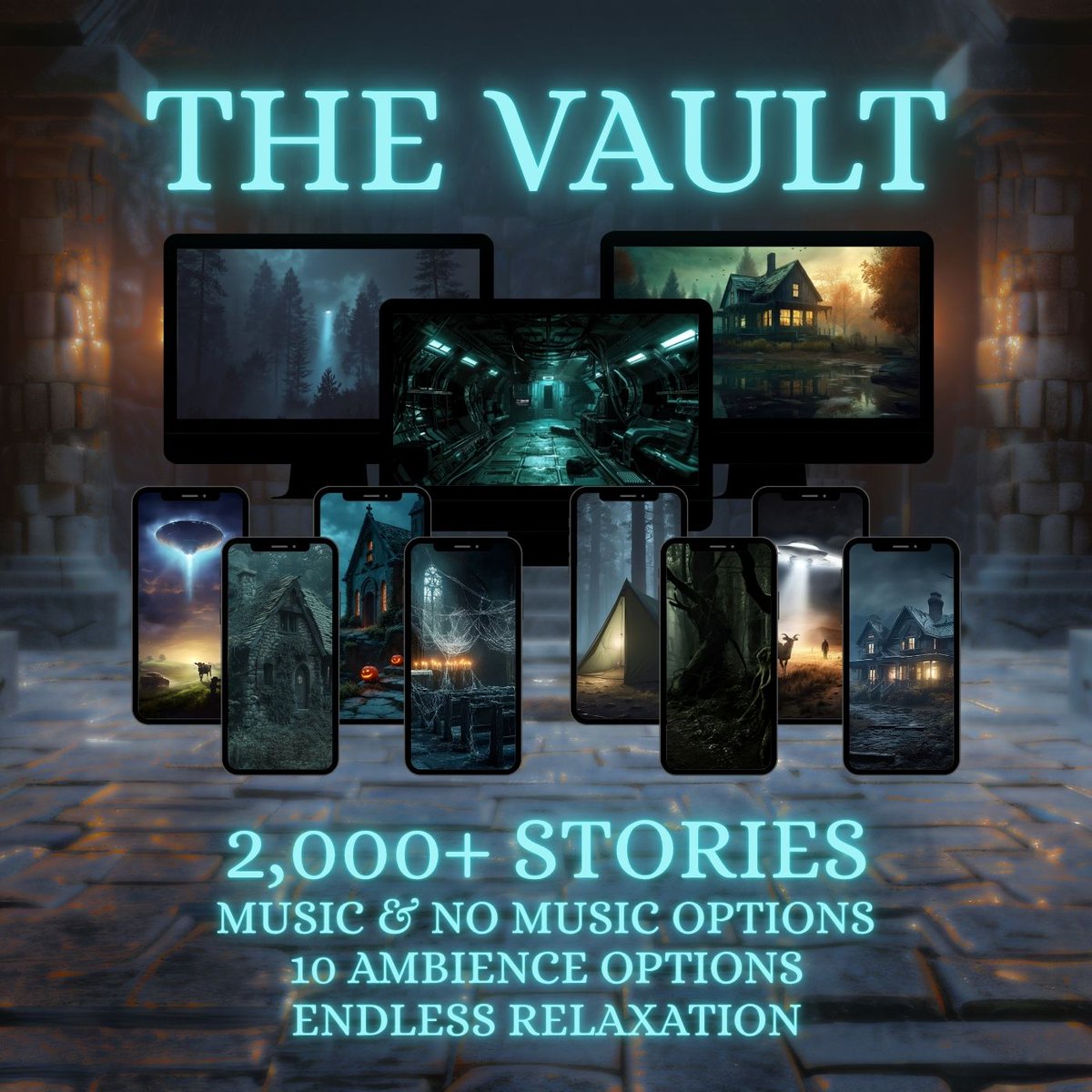 I made something...it'll be in the shop soon. Over 2,000 stories from the archive, 30 you've never heard before, packaged across multiple audio files for nearly every listening preference you could have. I cannot wait to launch it! Stay tuned!